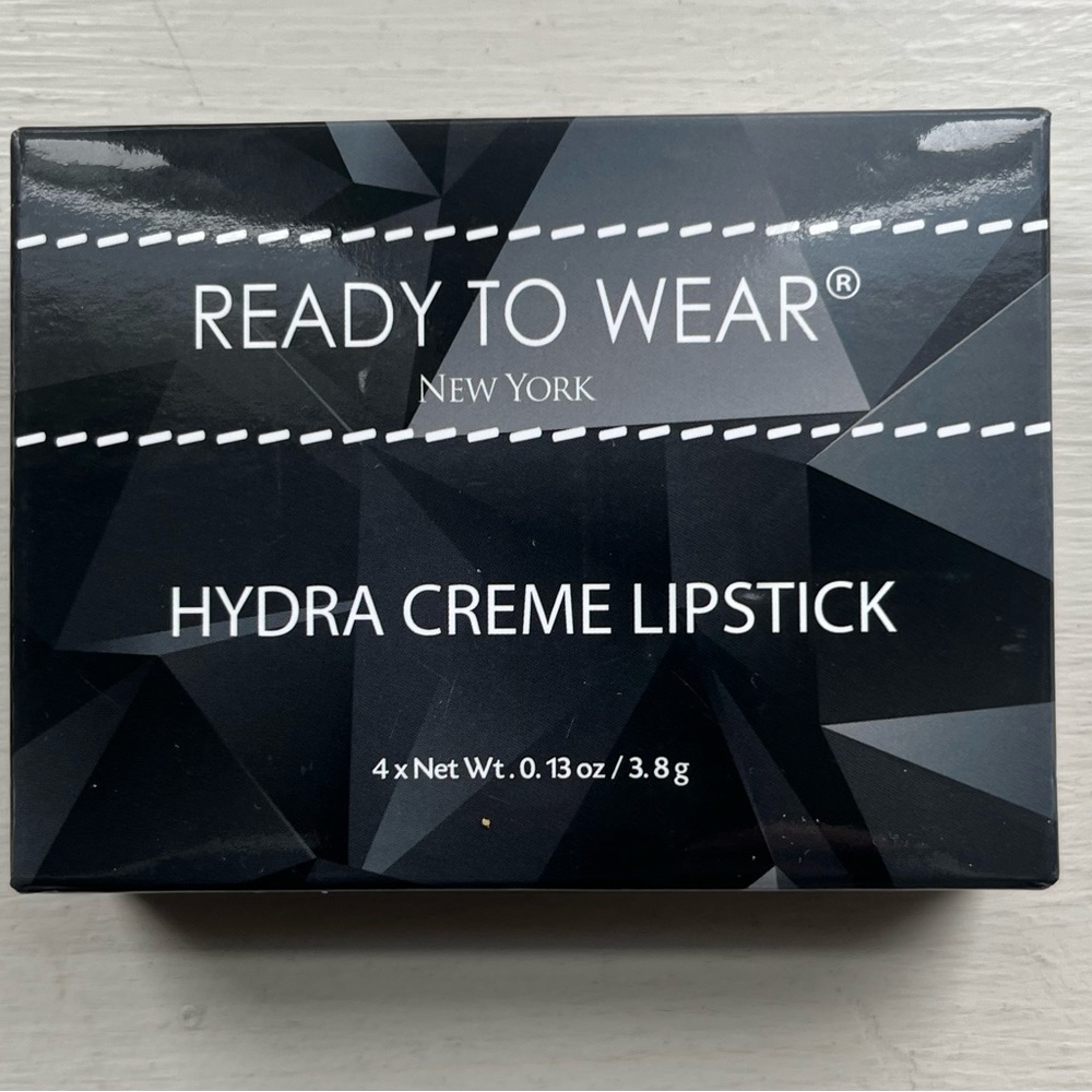 Ready To Wear 4 Piece Hydra Crème Lipstick Set - NIB